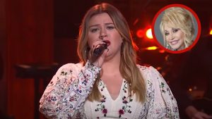 Kelly Clarkson Gives Chilling Performance Of Dolly Parton’s “Jolene”