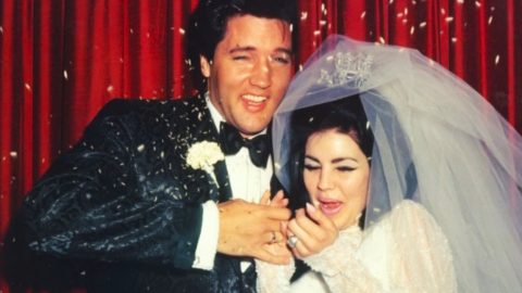 Priscilla Presley’s Famous Wedding Dress Was Remade For The New “Elvis” Movie