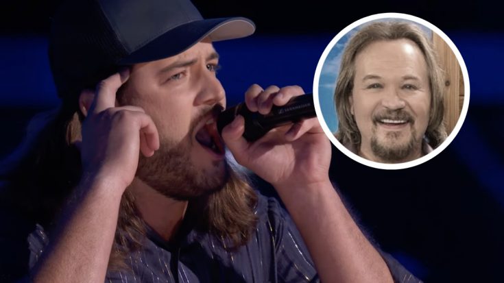 “Authentically Country” Singer Lands On Team Blake With Travis Tritt Cover | Classic Country Music | Legendary Stories and Songs Videos