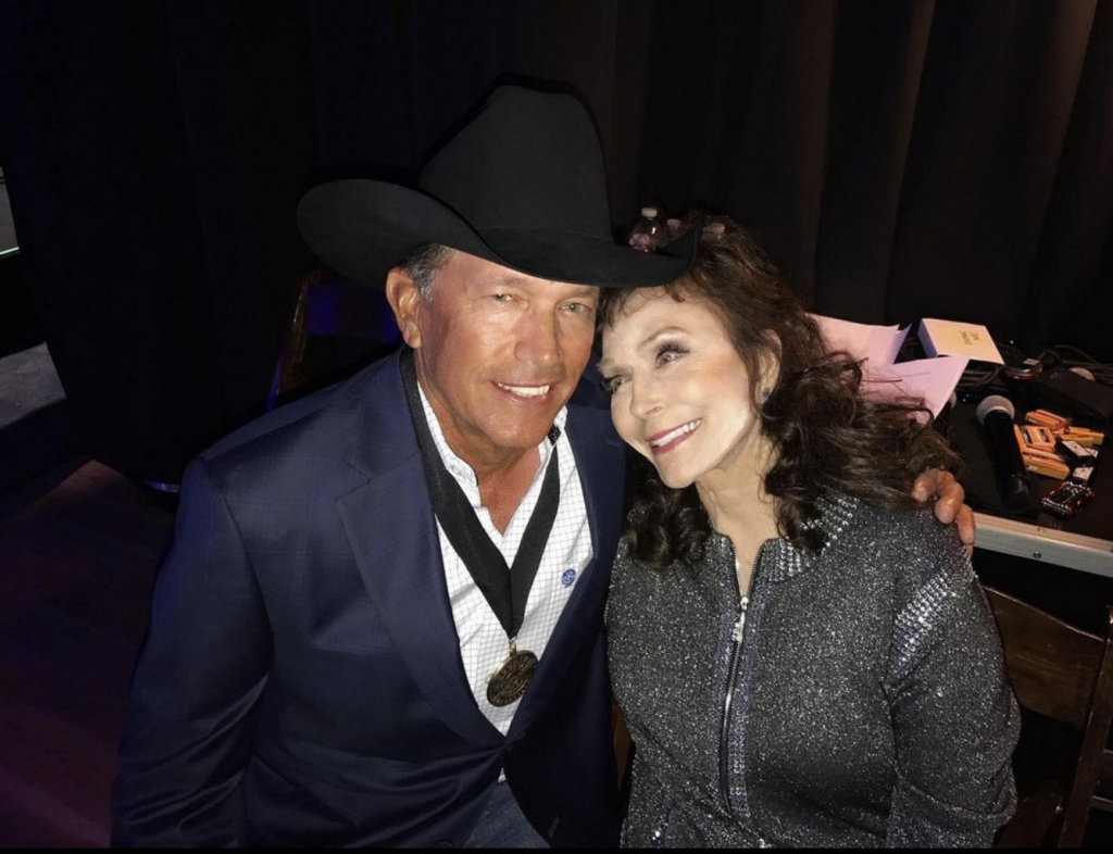 George Strait and Loretta Lynn