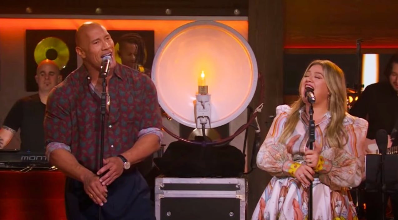 Kelly Clarkson & Dwayne 