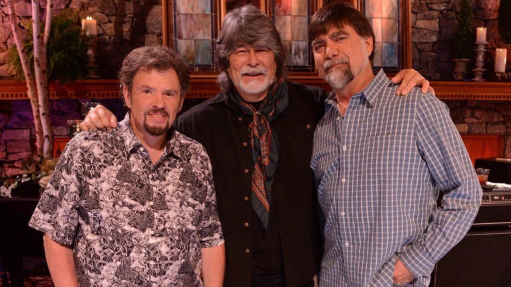 Jeff Cook, Randy Owen and Teddy Gentry of Alabama band