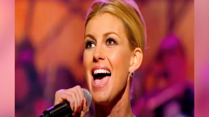 Resurfaced Video Shows Faith Hill’s Glorious Performance Of “Joy To The World”