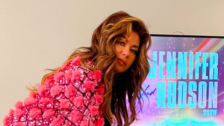 Shania Twain Wears Itty Bitty Shorts & Fishnets In New Photo | Classic Country Music Videos