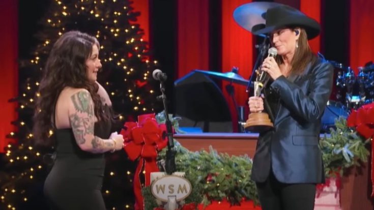 Terri Clark Inducts Ashley McBryde Into The Grand Ole Opry