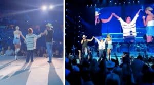 Kenny Chesney Brings His Mama Onstage To Sing With Him & Kelsea Ballerini