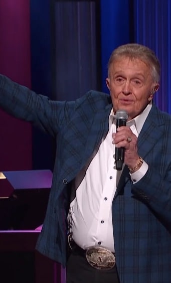Bill Anderson performs at the Grand Ole Opry
