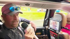 Toby Keith Sings “Should’ve Been A Cowboy” In Uber