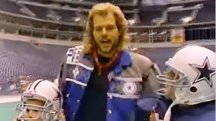 1993: Toby Keith’s “Should’ve Been A Cowboy” Gets A Football-Themed Twist