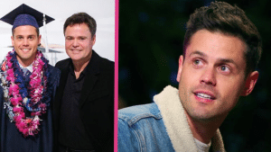 Donny Osmond and his son Chris