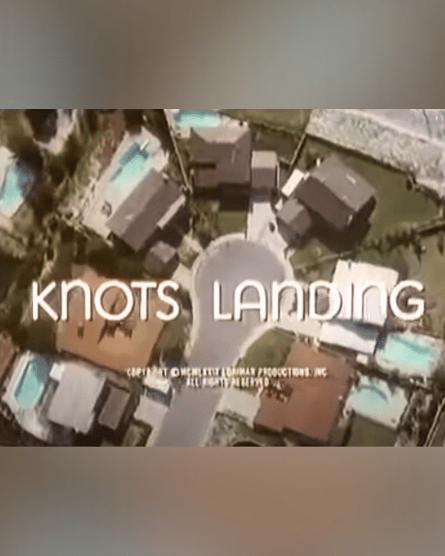 Title card for Knots Landing, which was created by David Jacobs