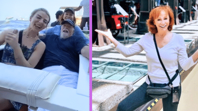 Reba McEntire and family in Italy
