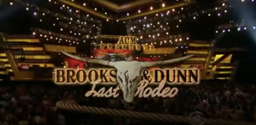 Logo for the Brooks & Dunn Last Rodeo tribute special, which included Tim McGraw