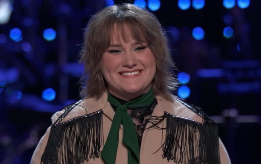Ruby Leigh of Team Reba on "The Voice"