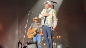 Toby Keith Makes Surprise Appearance At Jason Aldean Concert