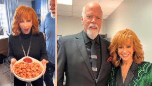 Rex Linn Surprises Reba With Bowl Of Tater Tots In Her Dressing Room