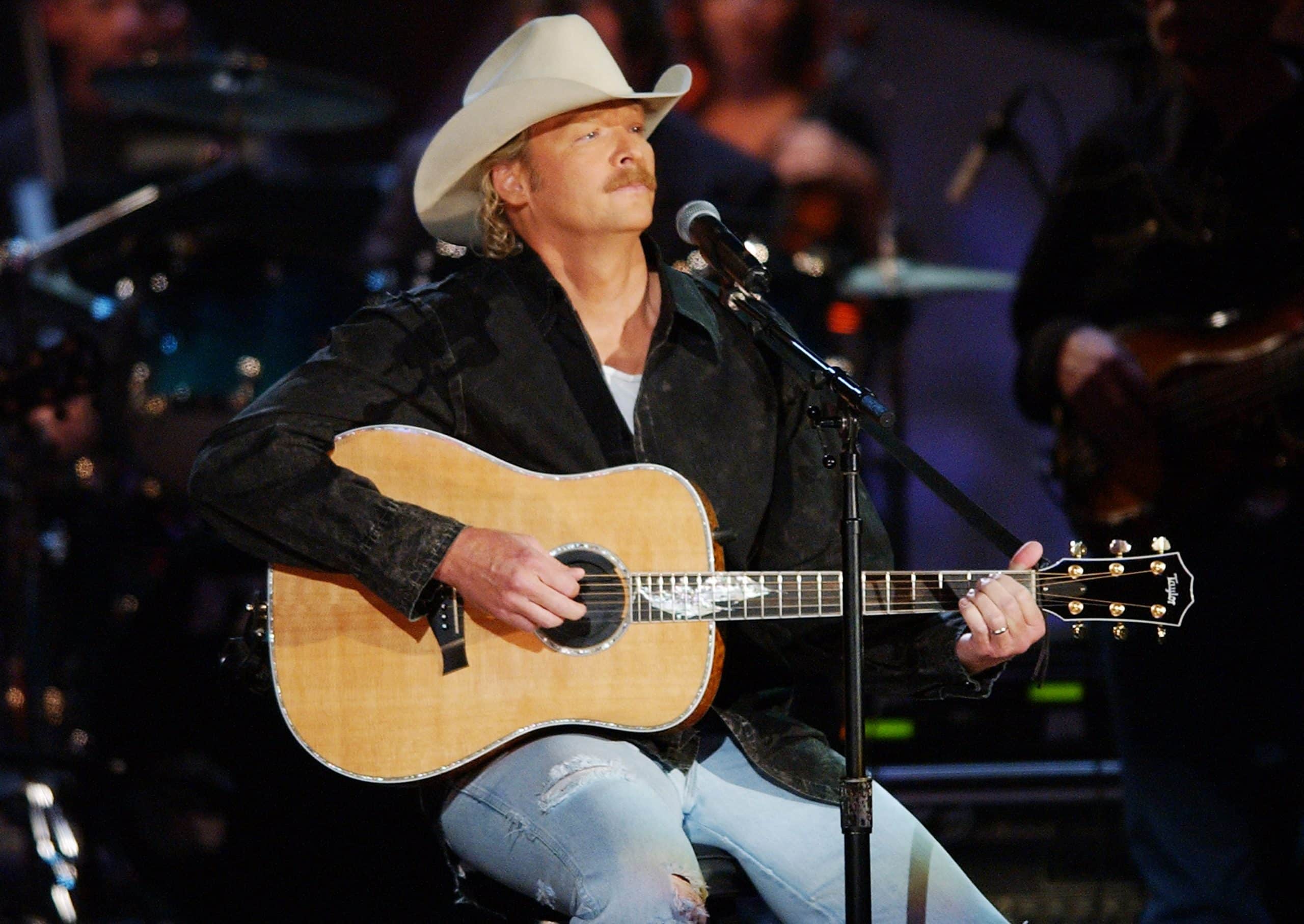 Alan Jackson performs "Remember When" during 31st Annual American Music Awards - Show at The Shrine Theater in Los Angeles, California, United States. (Photo by M. Caulfield/WireImage)