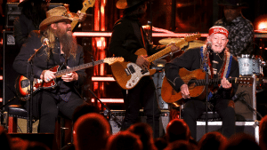 Willie Nelson & Chris Stapleton Sing “Whiskey River” Duet At Rock & Roll Hall Of Fame Induction