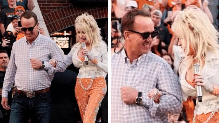 Peyton Manning Escorts Dolly Parton Into Neyland Stadium | Classic Country Music | Legendary Stories and Songs Videos
