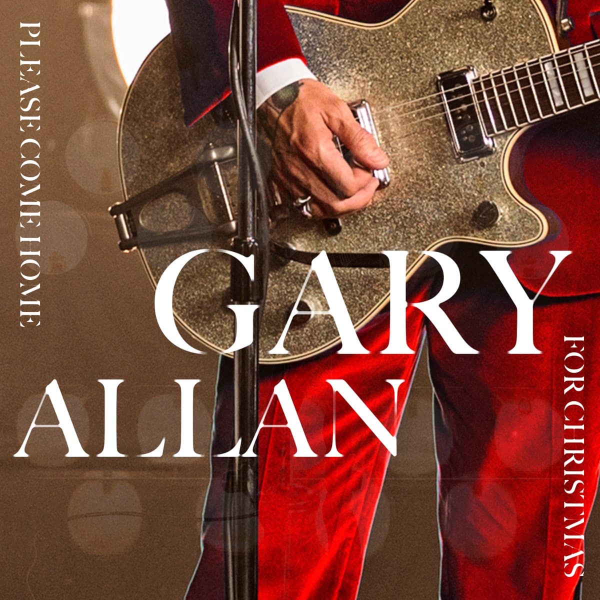 The cover art for the Gary Allan album Please Come Home for Christmas
