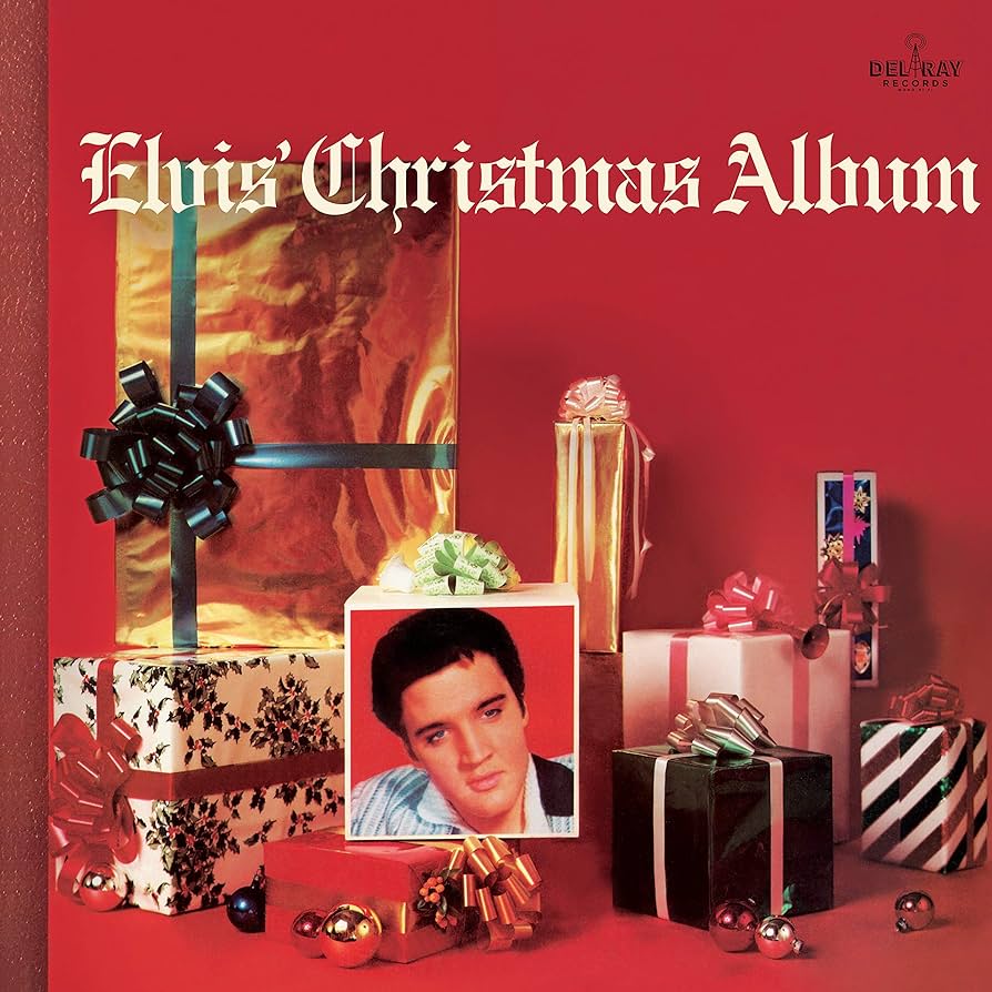 Cover art for the Elvis Presley Christmas album that contains his version of "Blue Christmas"