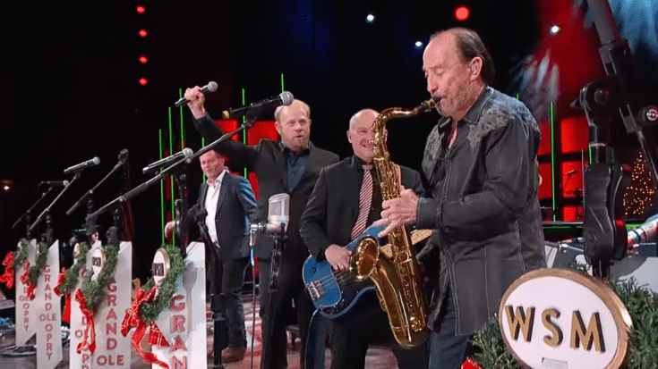 Lee Greenwood Plays Saxophone For Dailey & Vincent On “Rockin’ Around The Christmas Tree” | Classic Country Music | Legendary Stories and Songs Videos