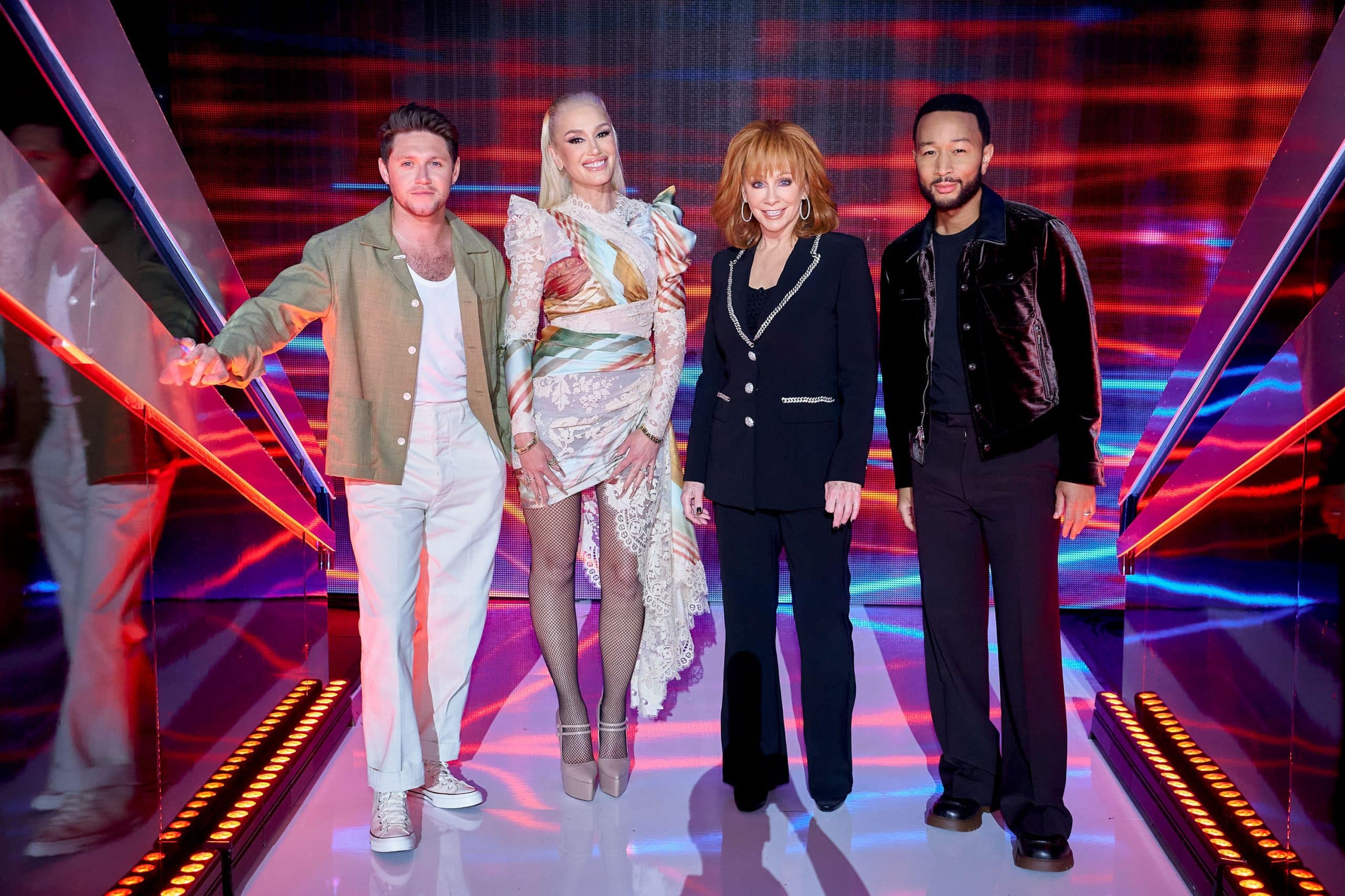 The four coaches for Season 24 of "The Voice"