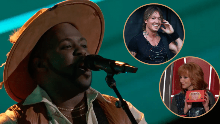 Tae Lewis Earns Spot On Team Reba With Keith Urban Cover | Classic Country Music | Legendary Stories and Songs Videos