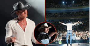 Tim McGraw Enlists Crowd To Sing “Live Like You Were Dying” For Toby Keith