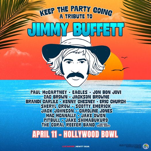 The lineup is revealed for the April 11 Jimmy Buffett tribute concert.