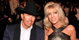 George Strait and his wife, Norma