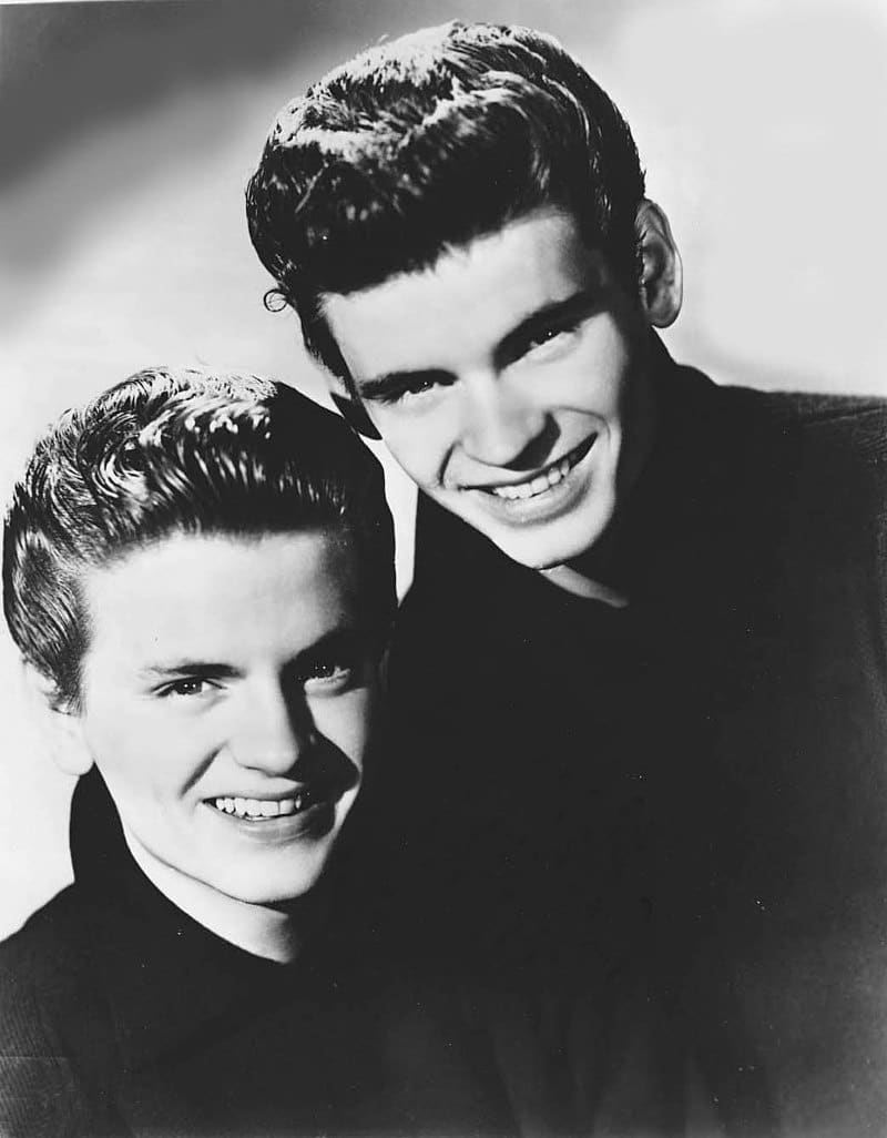 The Everly Brothers are the only country music duo inducted into the Rock & Roll Hall of Fame