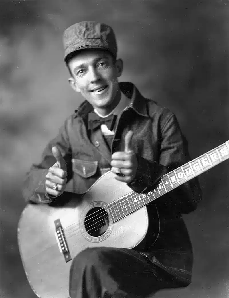 Jimmie Rodgers is a country artist who's a member of the Rock & Roll Hall of Fame