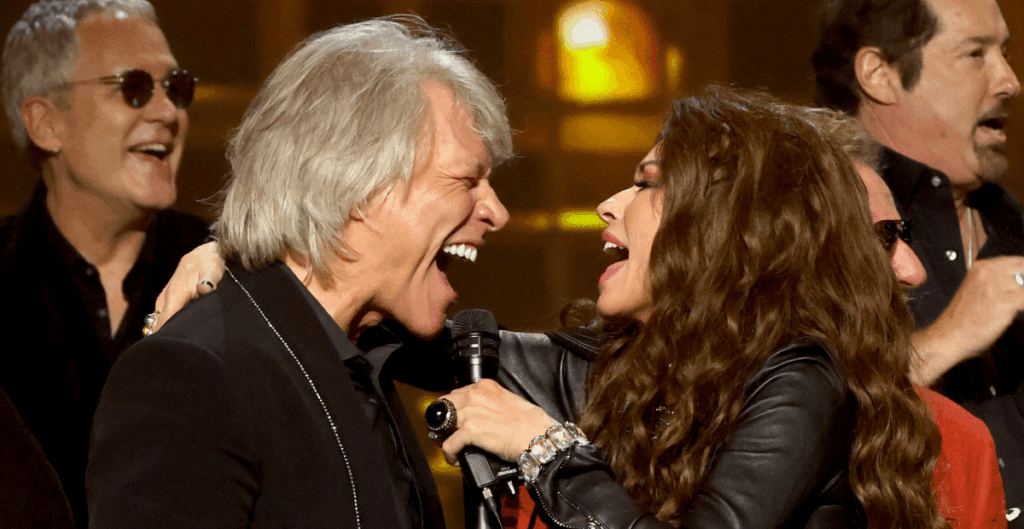 Shania Twain and Jon Bon Jovi in 2024
