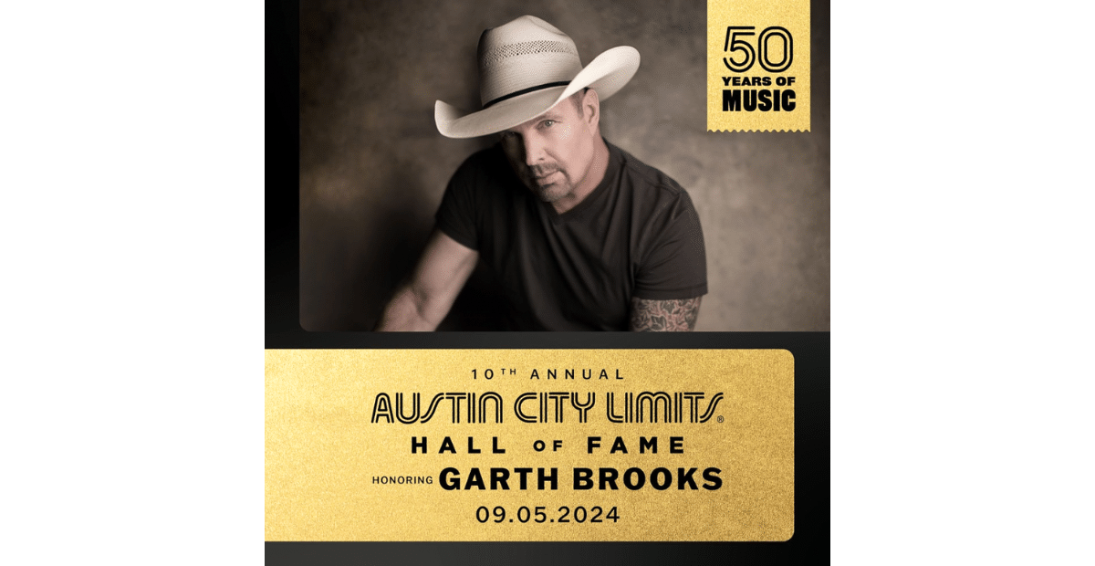 Garth Brooks to be inducted into the ACL Hall of Fame.