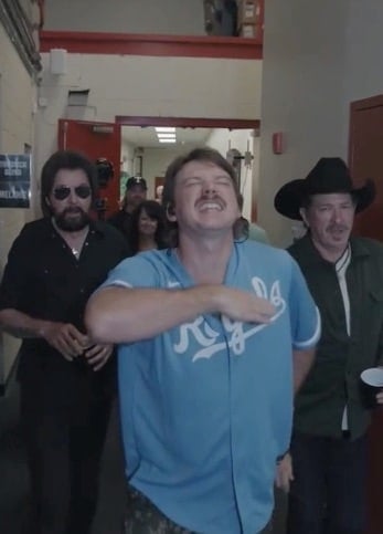 Brooks & Dunn joined Morgan Wallen for a surprise performance in Kansas City