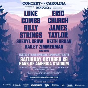 The Concert For Carolina performers list