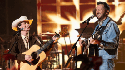 John Foster and Luke Bryan sing "Deeper Than The Holler"