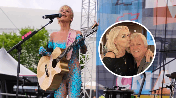 lorrie morgan performs at cma fest