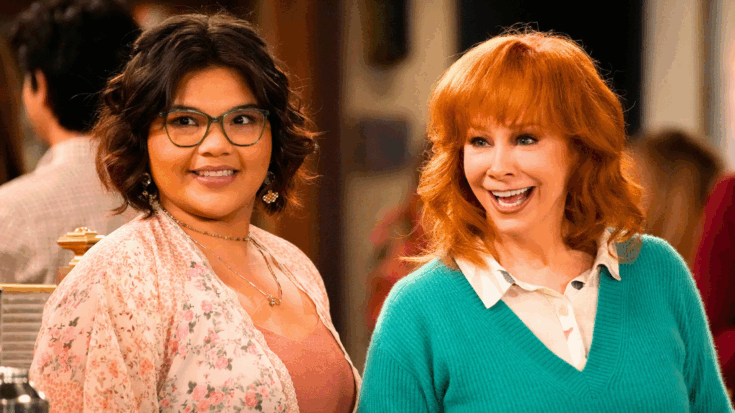 Reba McEntire and her Happy's Place co-star Belissa Escobedo in Season 1, the Season 2 premiere is in November 2025