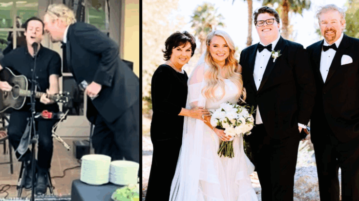 Toby Keith joined his son's wedding singer in 2021 to perform 