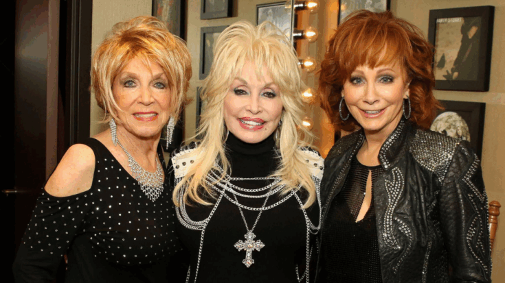 jeannie seely, dolly parton, and reba mcentire