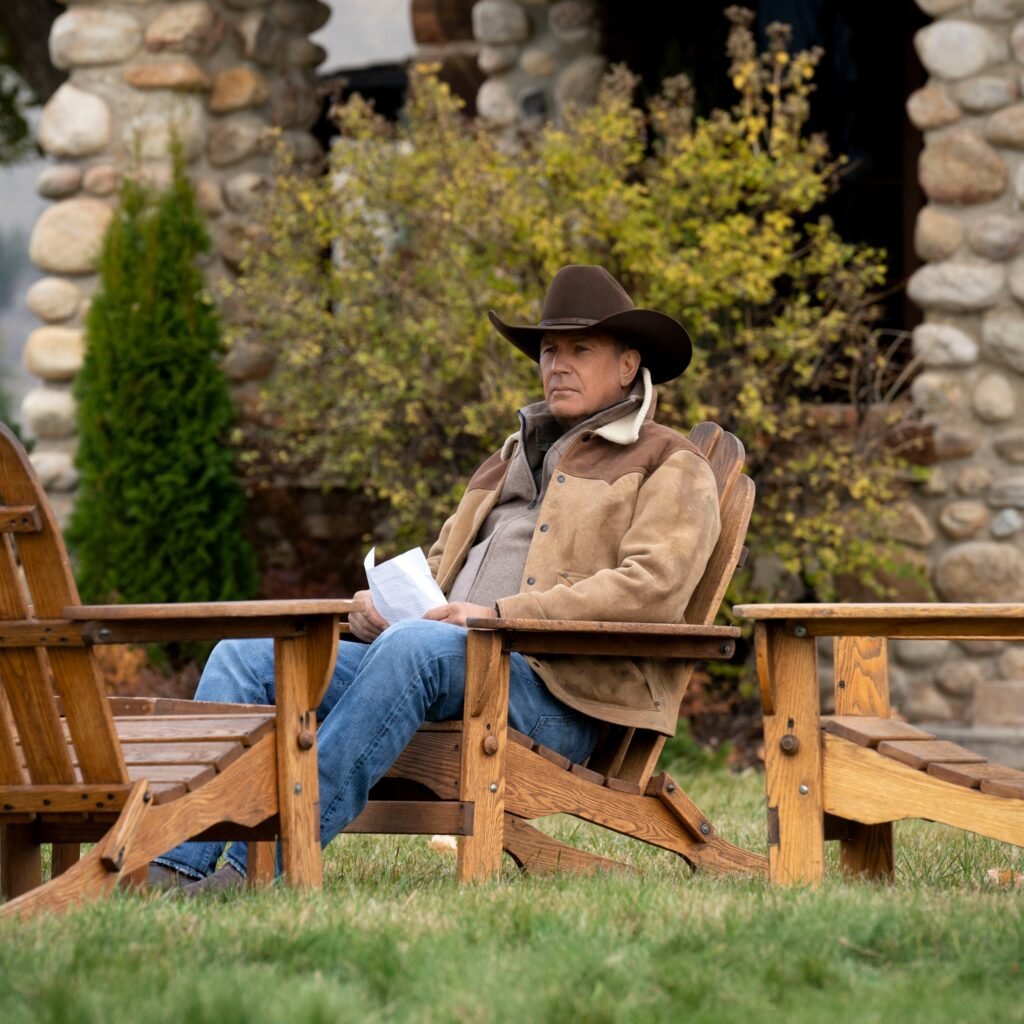 Kevin Costner as John Dutton on Yellowstone