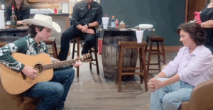 John Foster Respectfully Sings “Don’t Let The Old Man In” For Toby Keith’s Wife & Daughter 