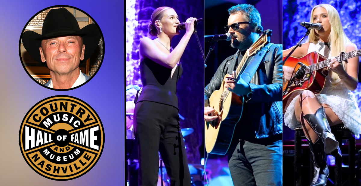 Kenny Chesney’s Famous Friends Pay Tribute Upon His Induction Into The Country Music Hall Of Fame