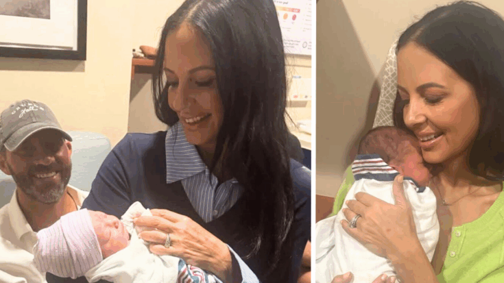 Sara Evans gushes over newborn grandson