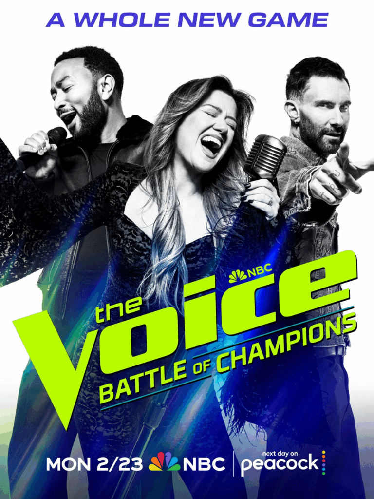 The Voice: Battle of Champions premiered on NBC on Monday, February 23