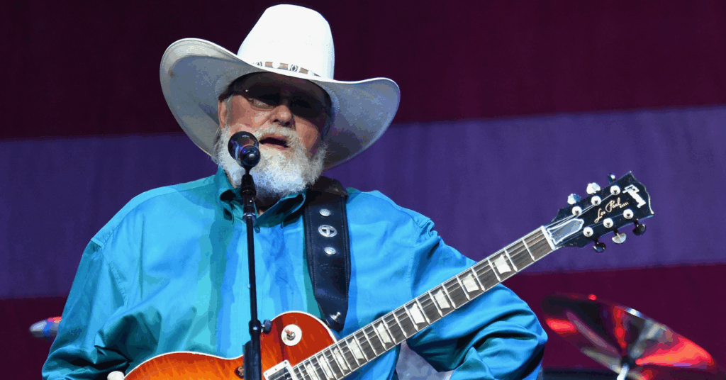 Charlie Daniels onstage in 2015